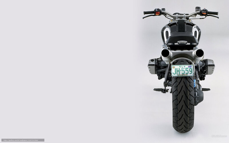 rear view of a motorcycle