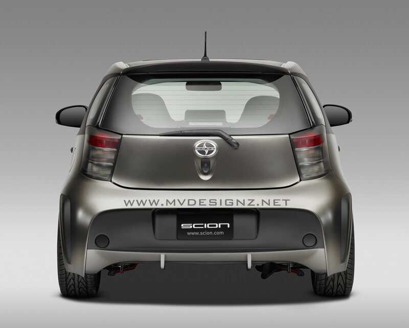 rear view of a scion car