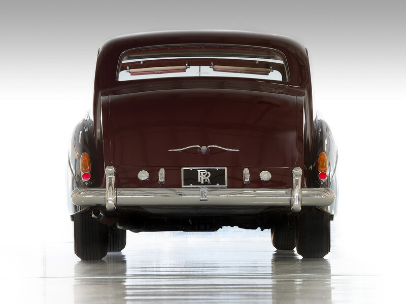 rear view of classic Rolls-Royce