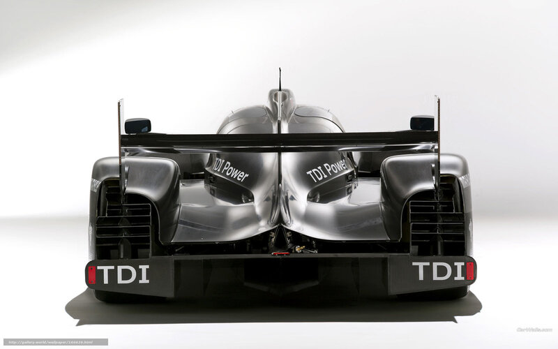 Rear View of Race Car — Black, Neutral