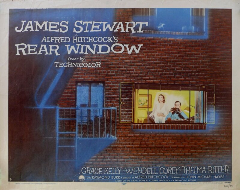 Rear Window movie poster