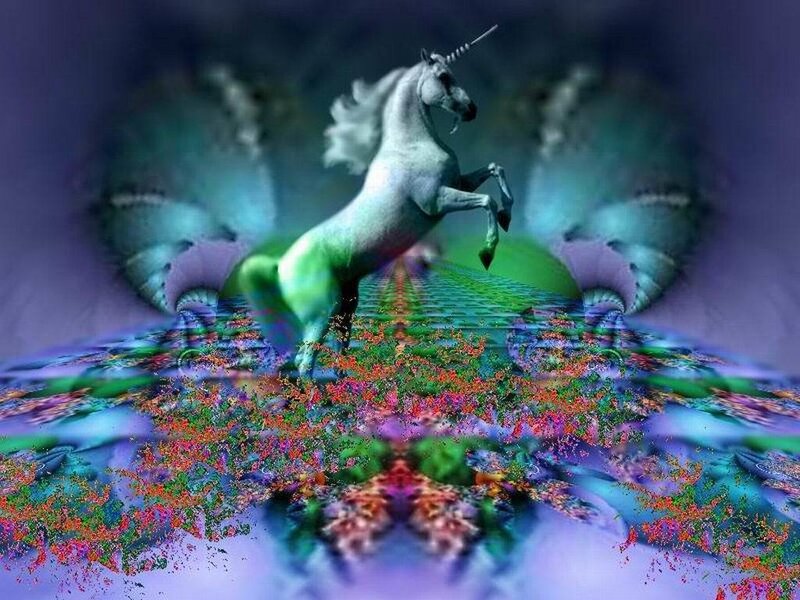 Rearing Unicorn