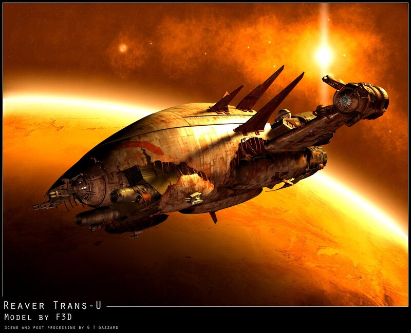 Reaver Trans-U spacecraft