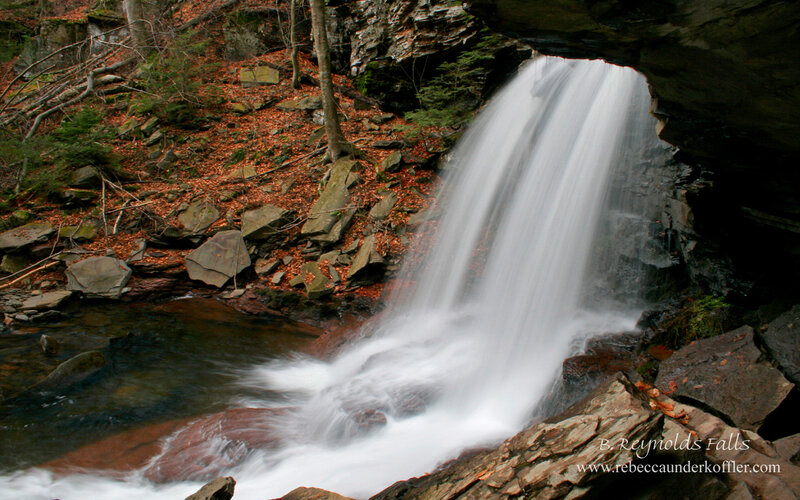 Rebecca Falls Waterfall
