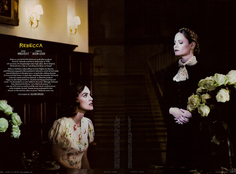 Rebecca film photoshoot