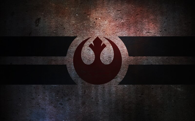Rebel Alliance Symbol — Black