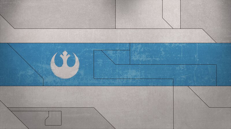 Rebel Alliance Symbol — Blue, Neutral