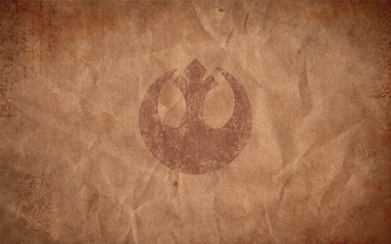 Rebel Alliance Symbol — Brown