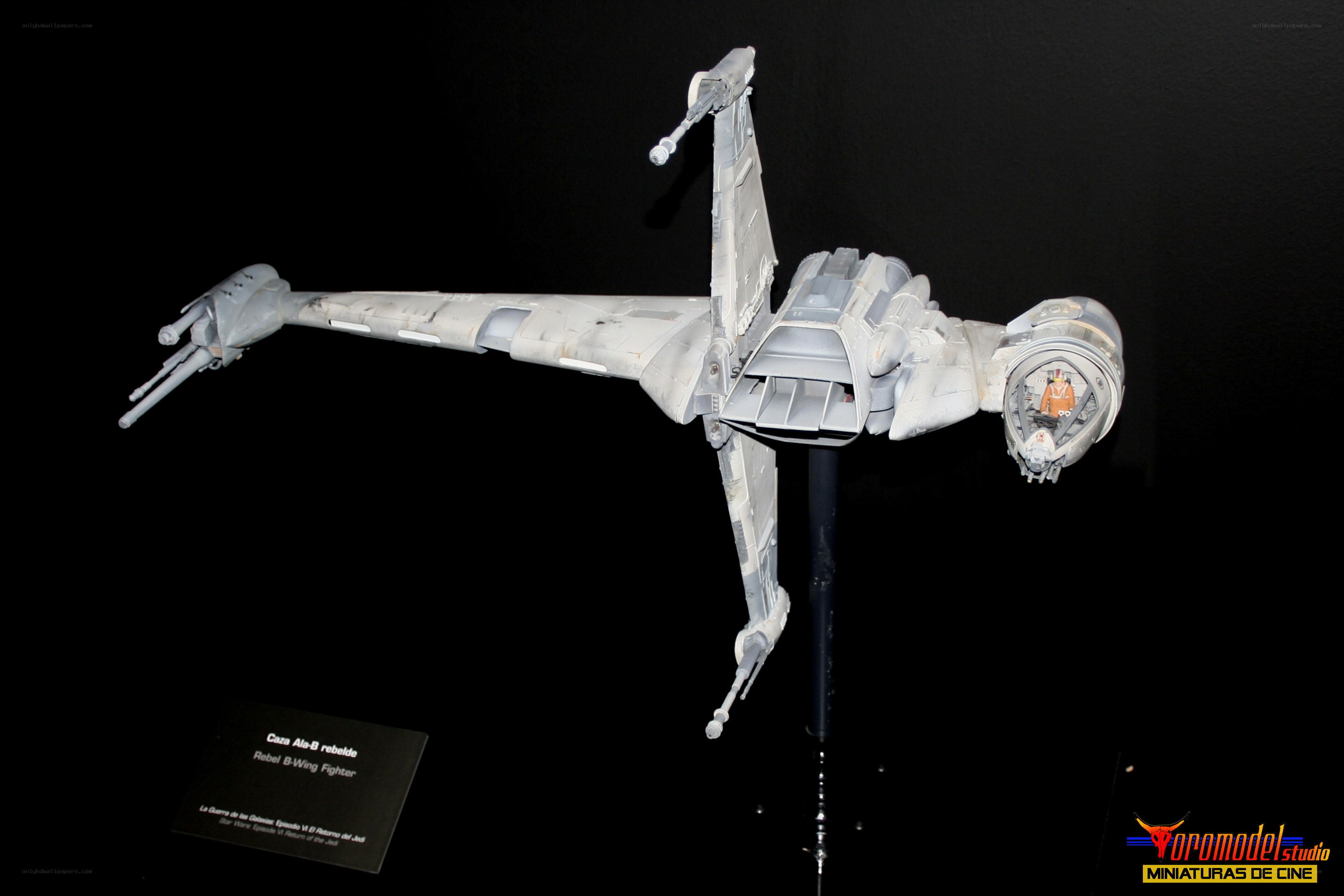 Rebel B-Wing Fighter model