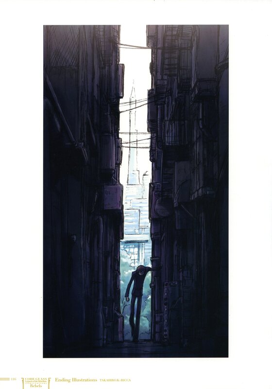 Rebel in a dark alley