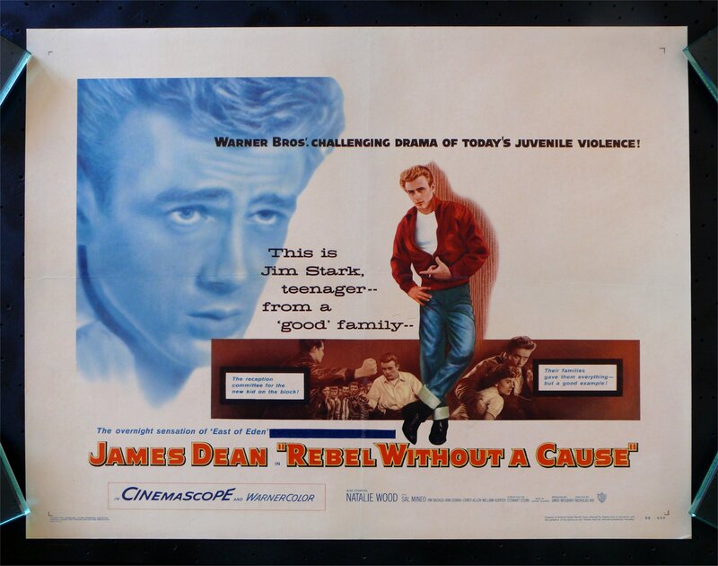 Rebel Without a Cause movie poster
