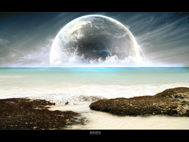 Rebirth of a planet