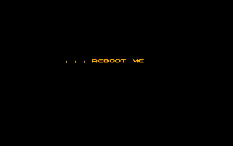 reboot me screen