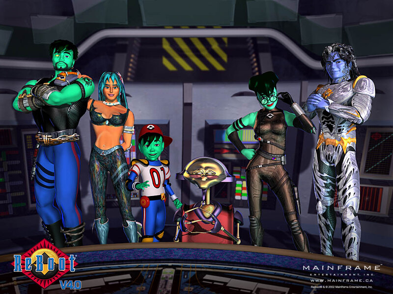 ReBoot V4.0 characters