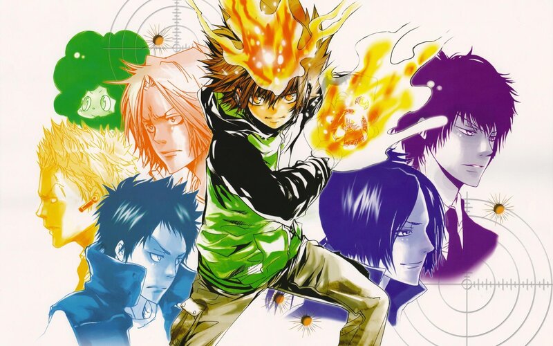Reborn! anime character art