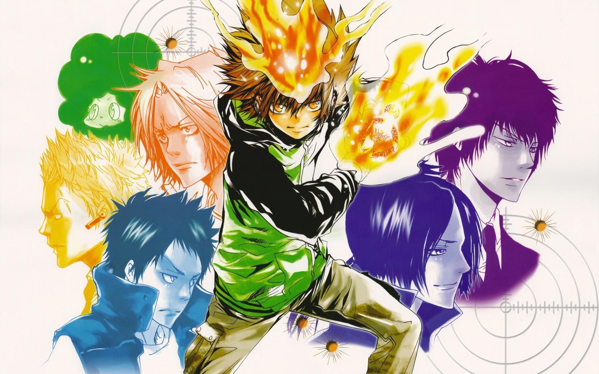 Reborn! anime character art