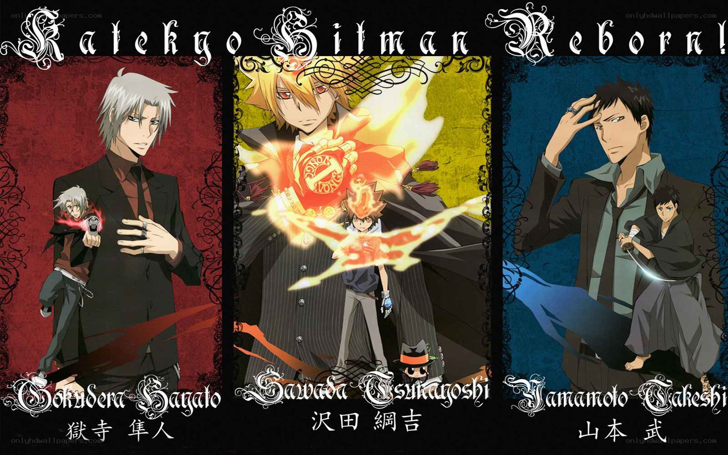 Reborn! anime character art