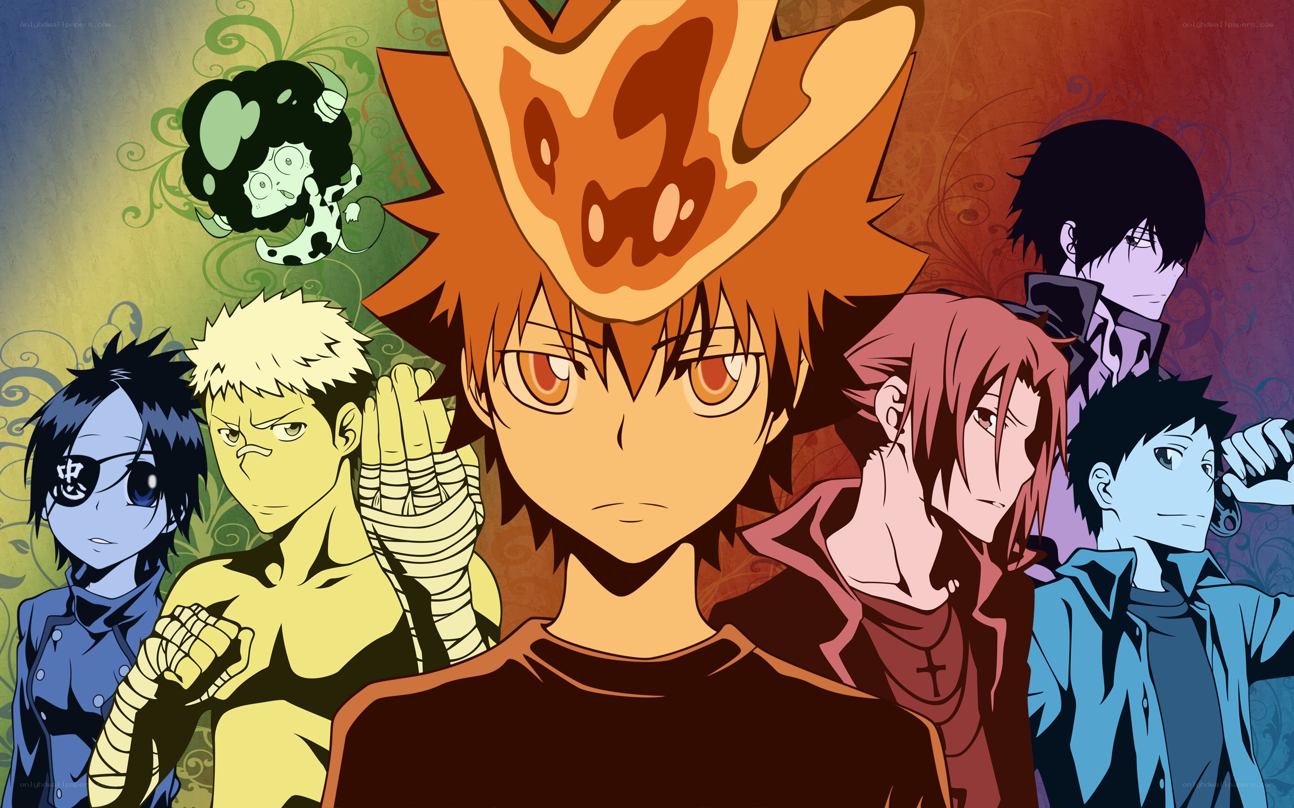 Reborn anime character group