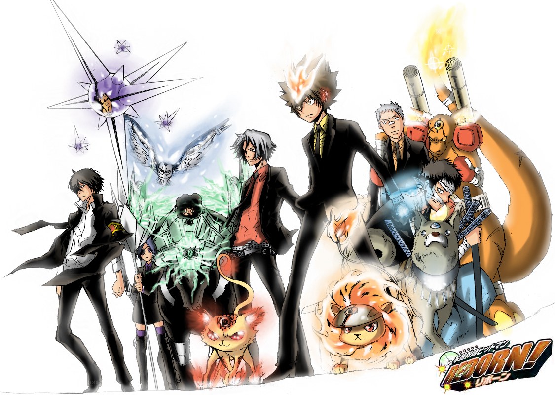 Reborn! anime character group