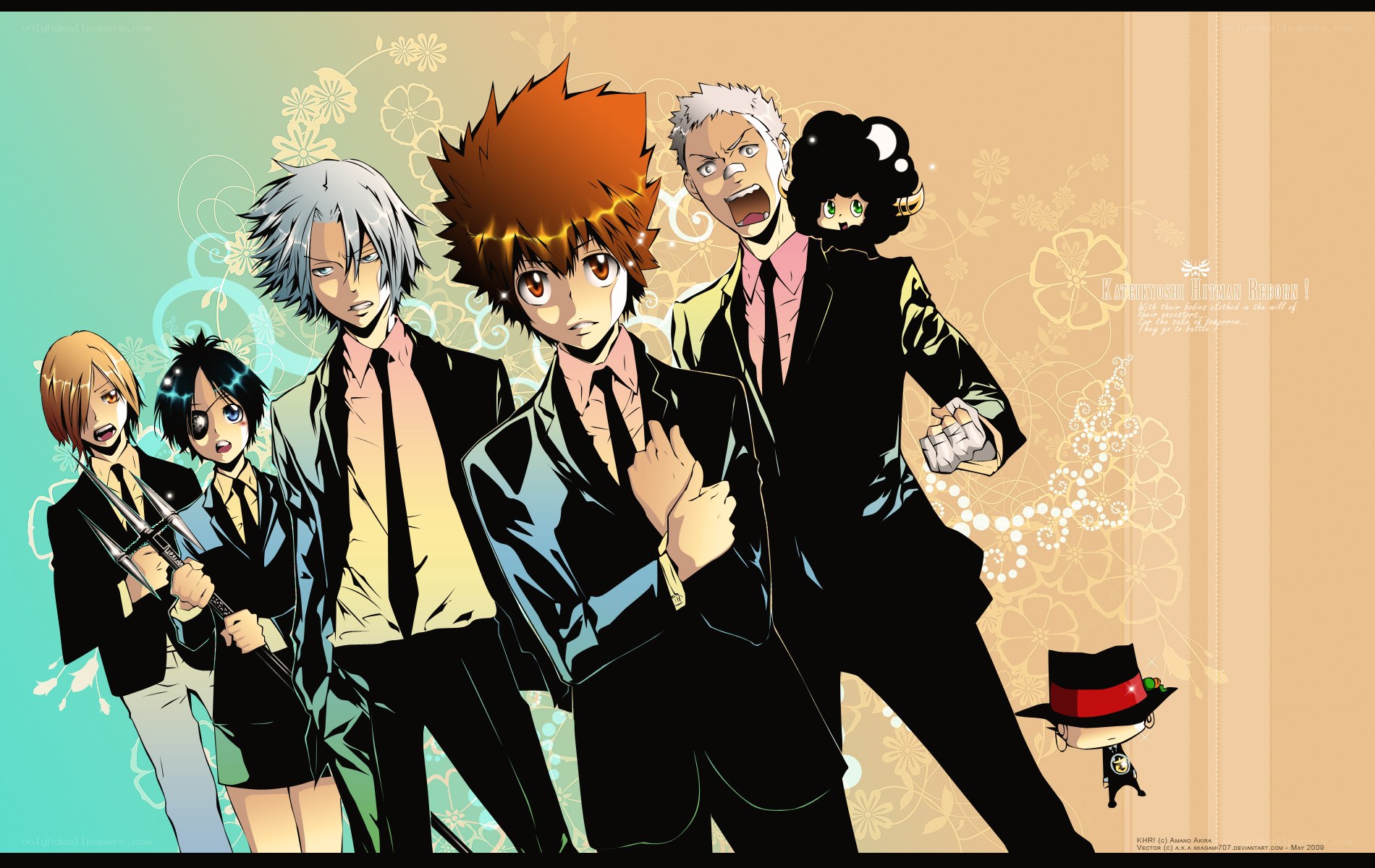 Reborn! anime character group