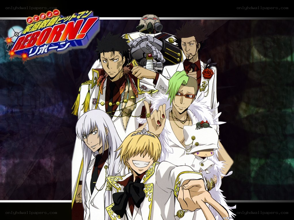 Reborn! anime character group