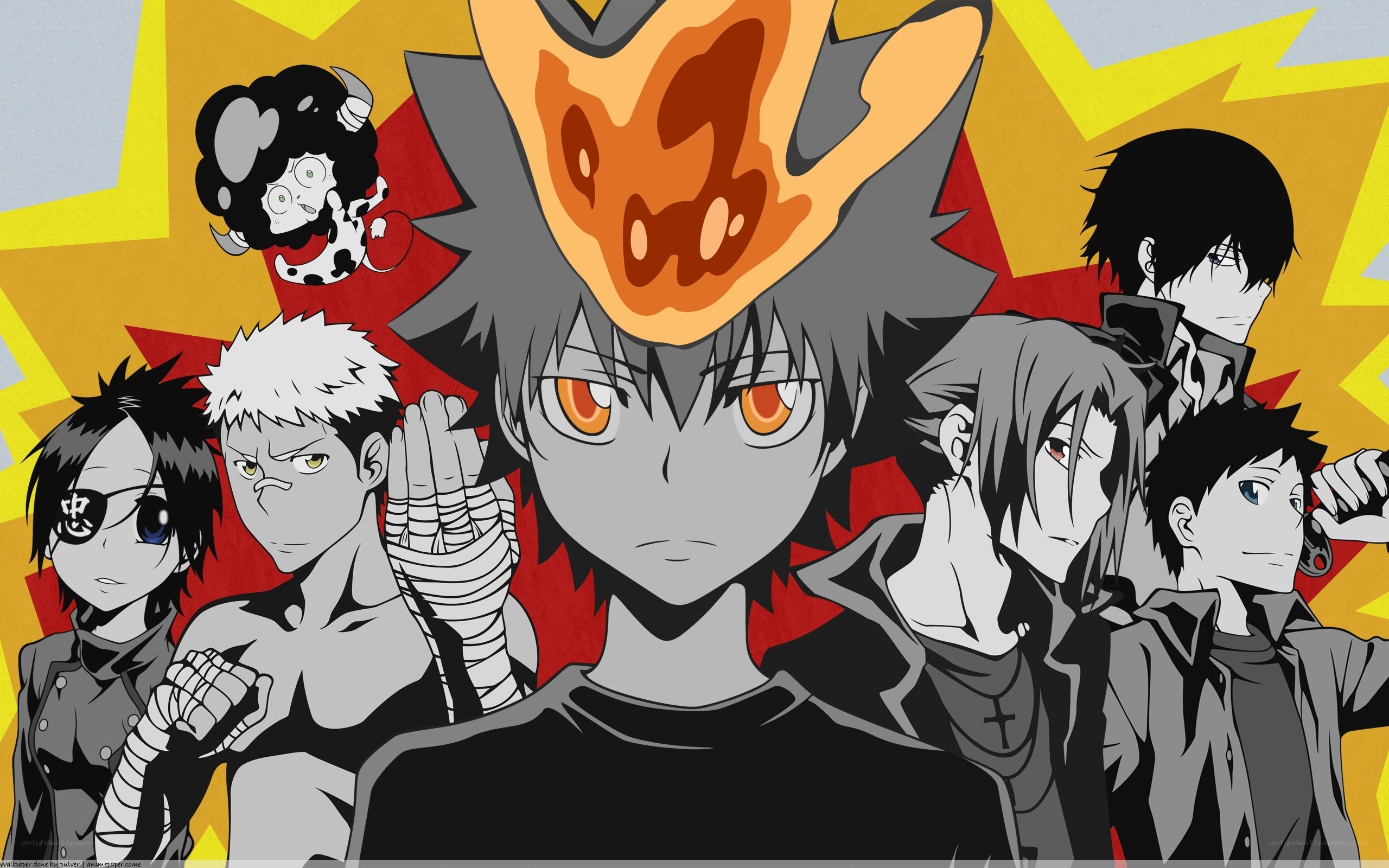 Reborn! anime character group