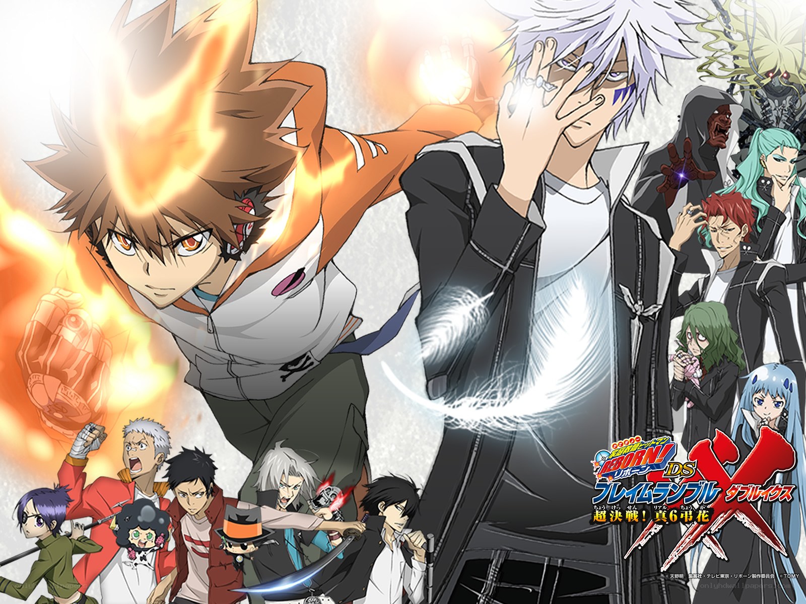 Reborn! anime character lineup