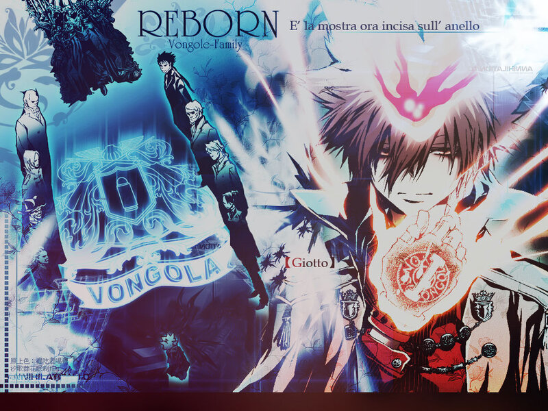 Reborn anime promotional art
