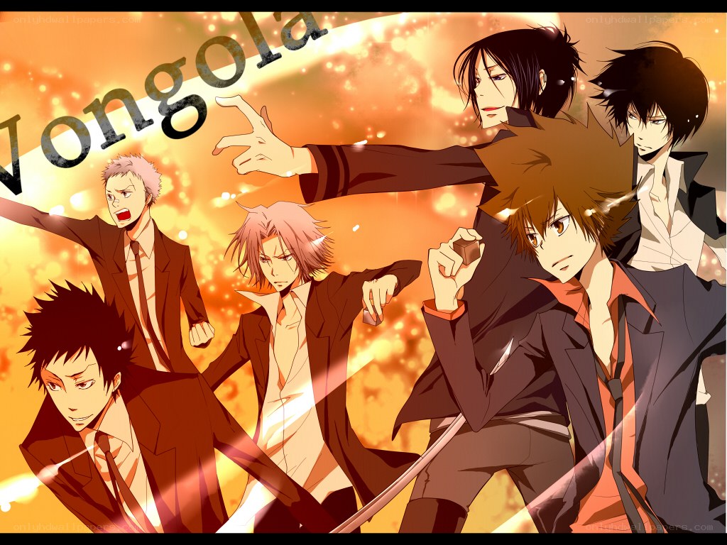 Reborn! characters in action