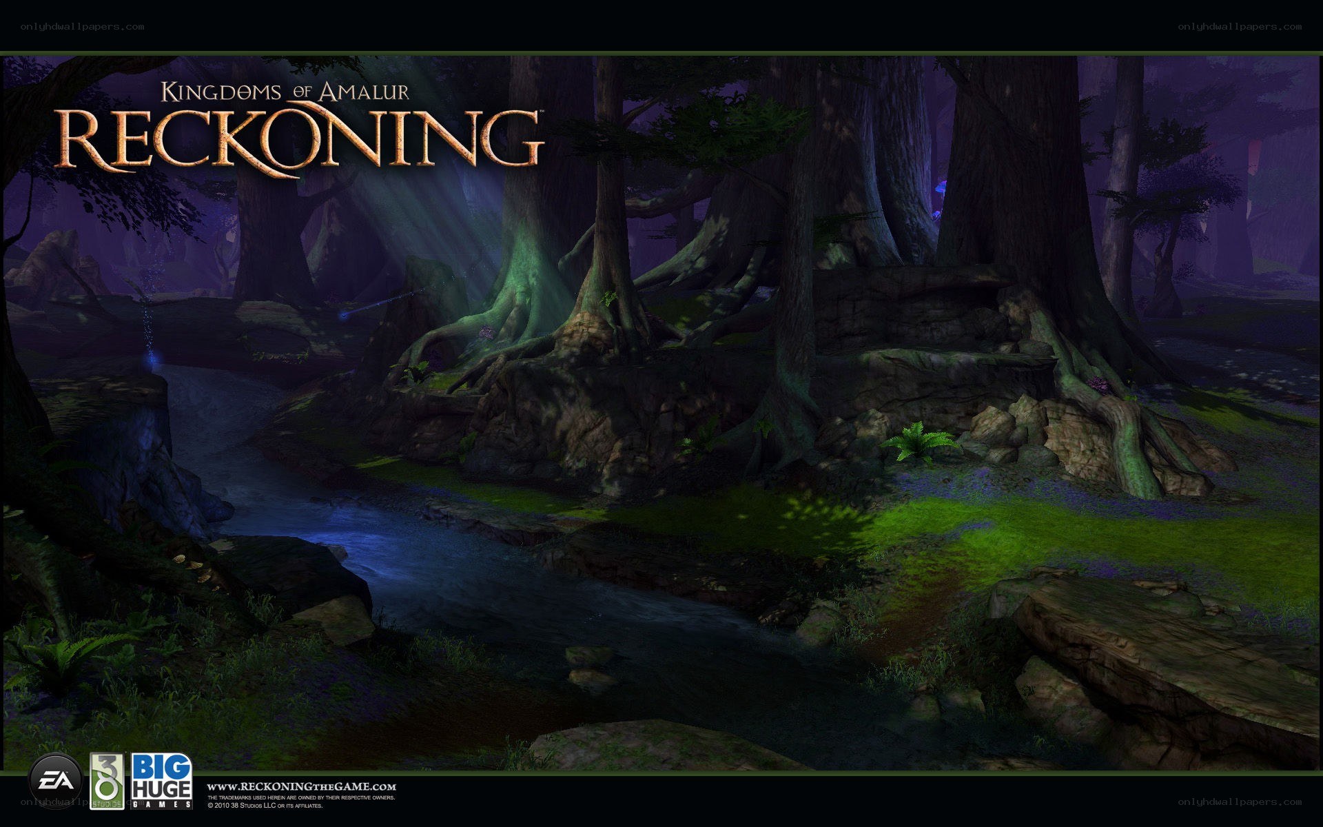Reckoning forest scene