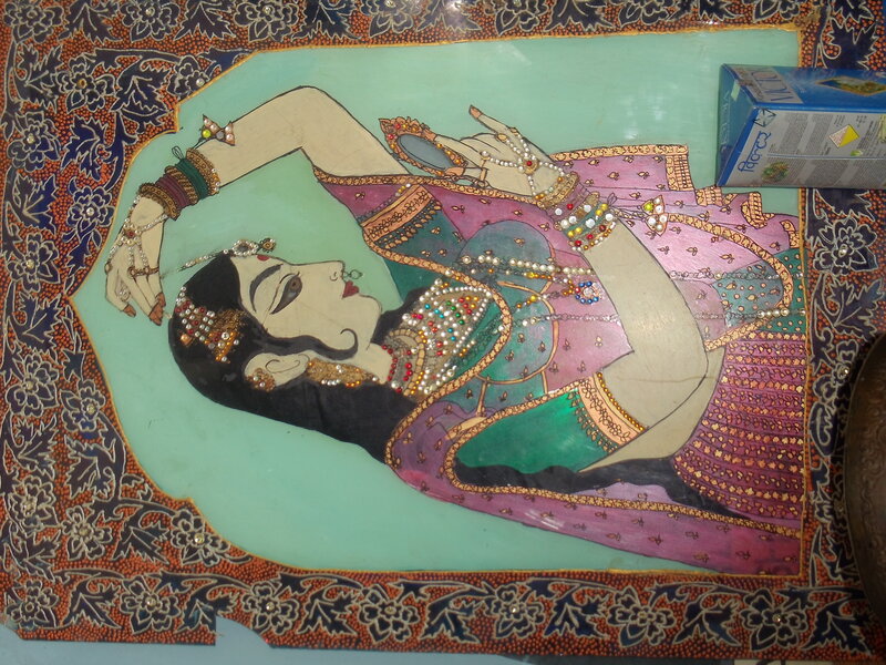Reclining Woman in Jewelry