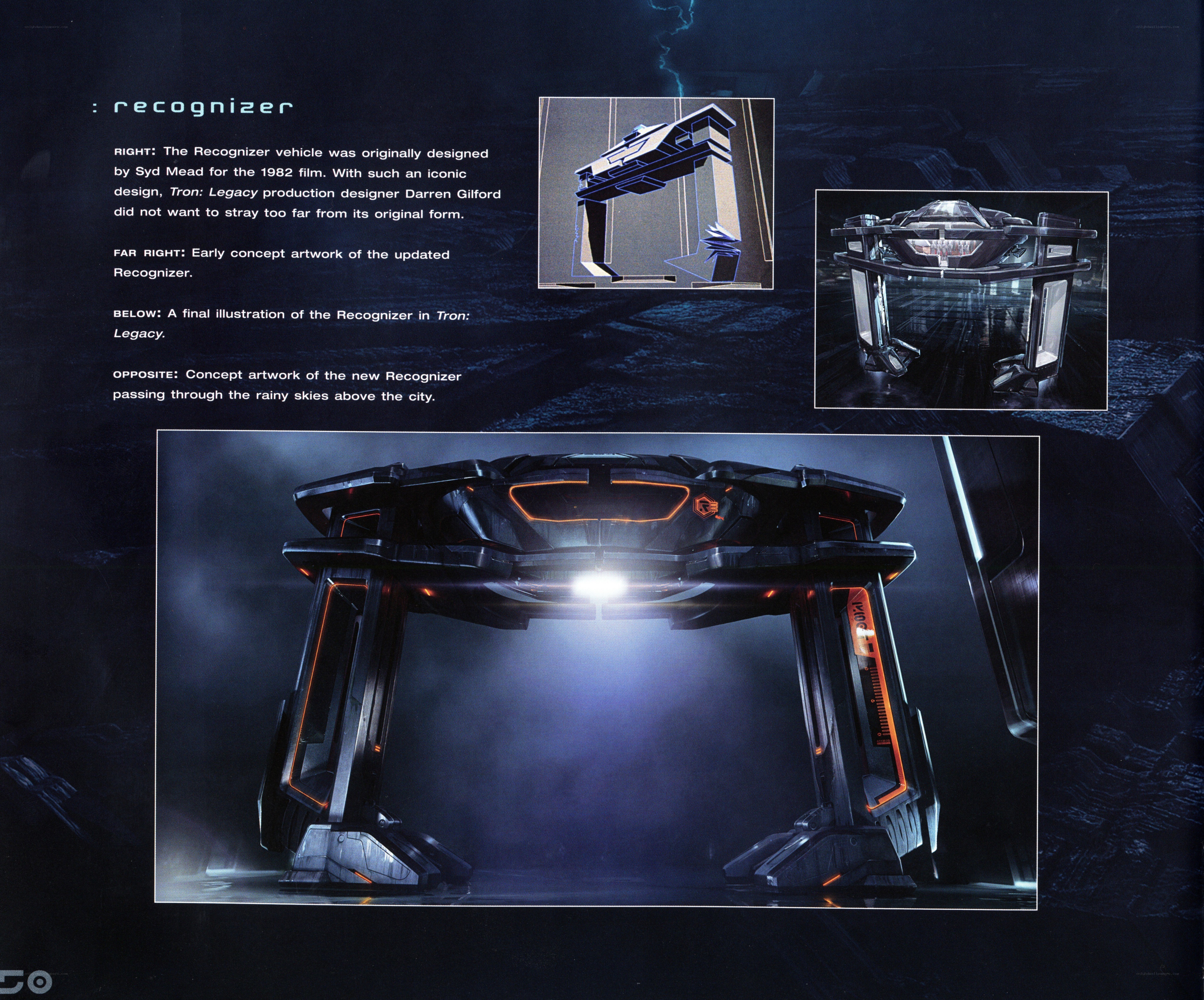 Recogniser concept art