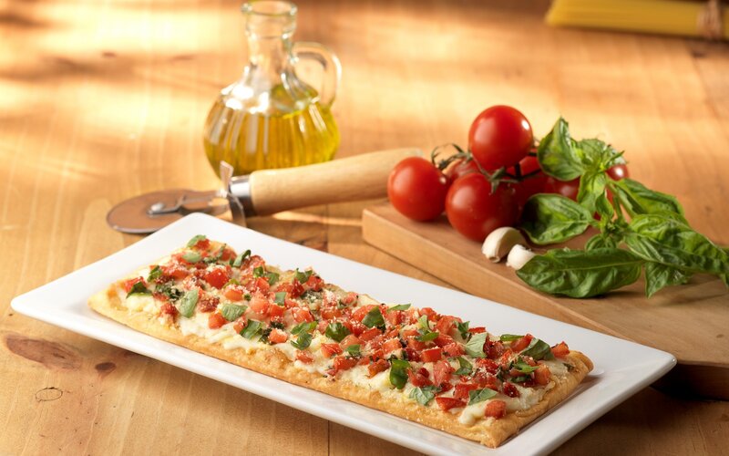 Rectangular Flatbread Pizza