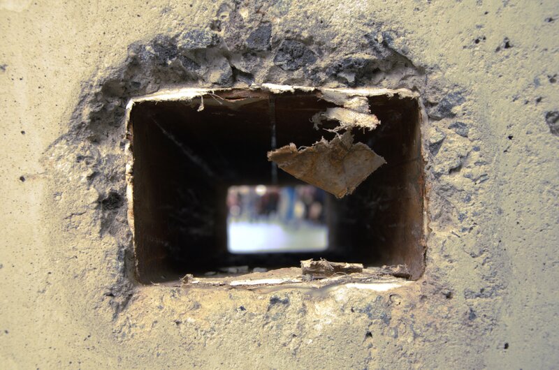 Rectangular Hole in Wall