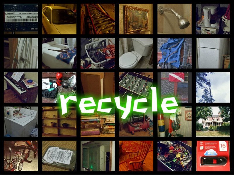 Recycling Collage