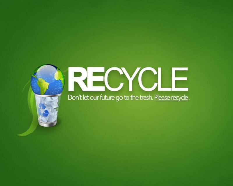 Recycling Symbol — Green, Awareness