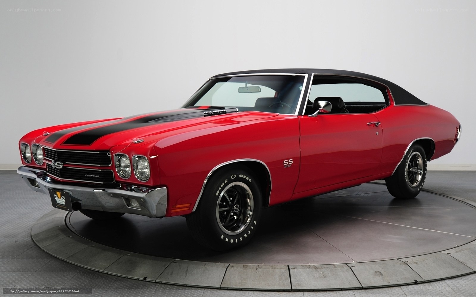 Red 1970 Chevelle SS
