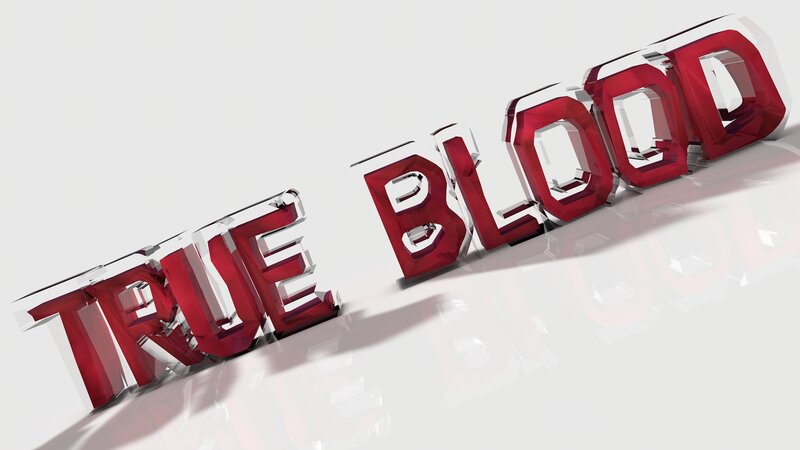 Red 3d Text on White