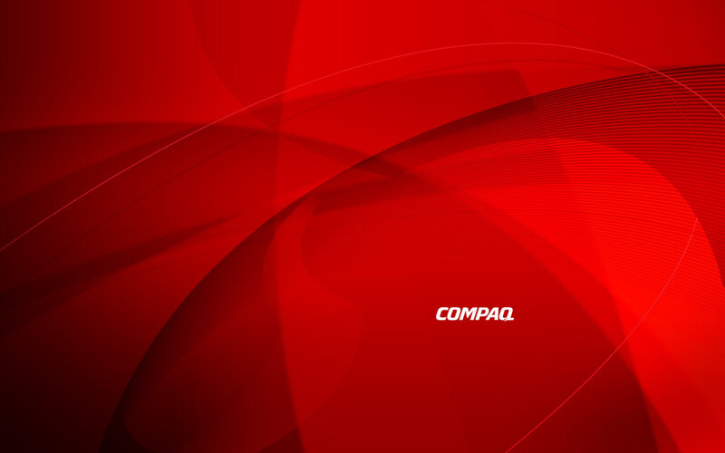 red abstract background with logo