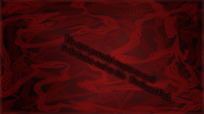 Red abstract background with quote
