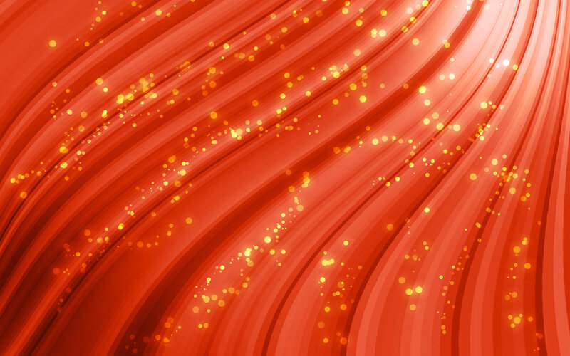 Red abstract background with sparkles