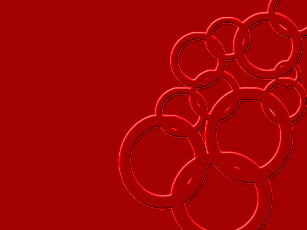 Red abstract circle pattern
