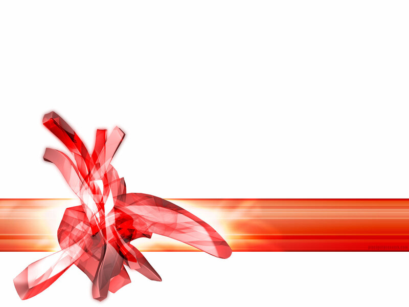 red abstract design with light streak