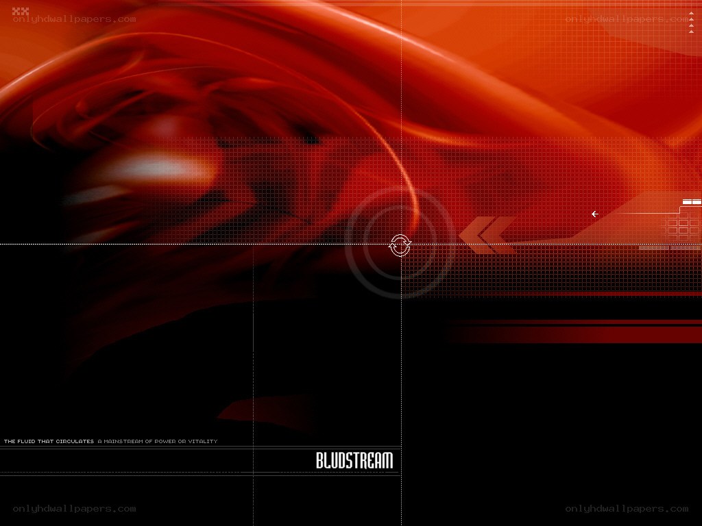 Red abstract digital background