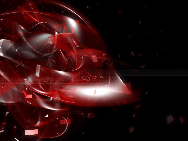 Red Abstract Digital Form