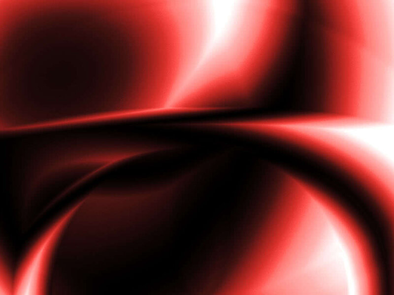 Red abstract flowing design