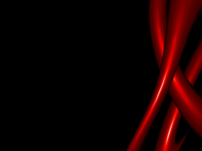 Red abstract flowing lines