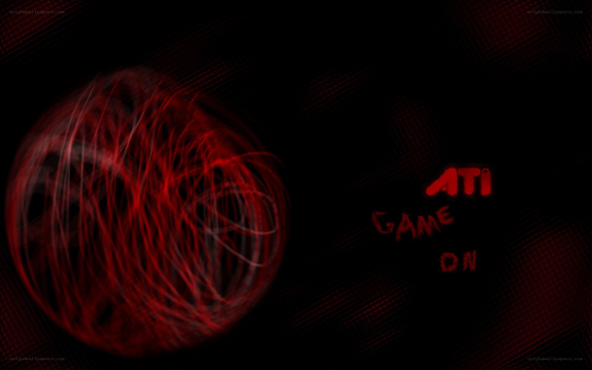 Red abstract game background