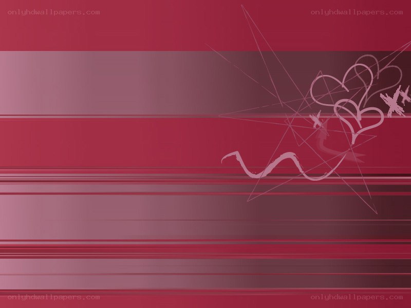 red abstract heart design