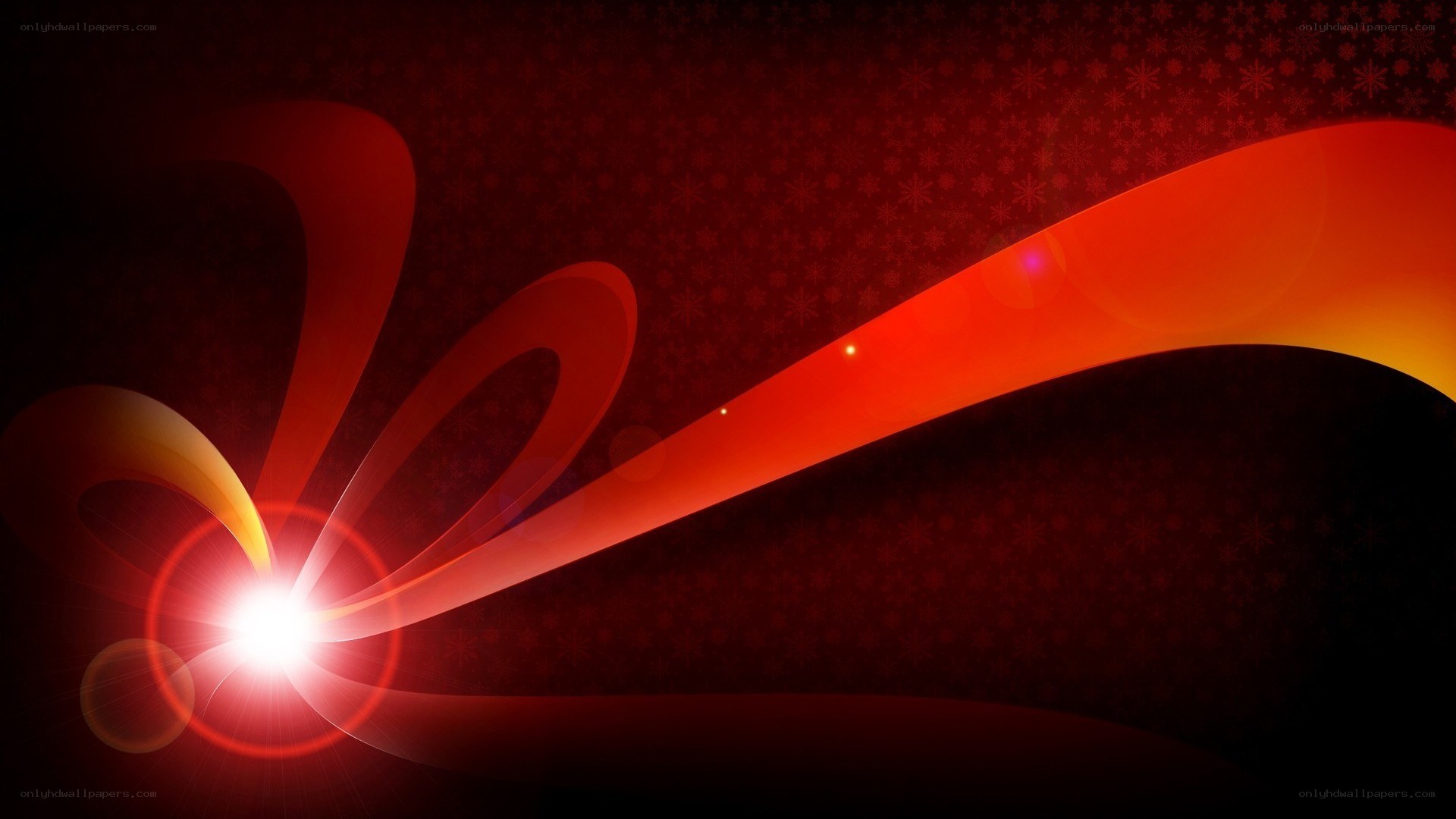 red abstract light design